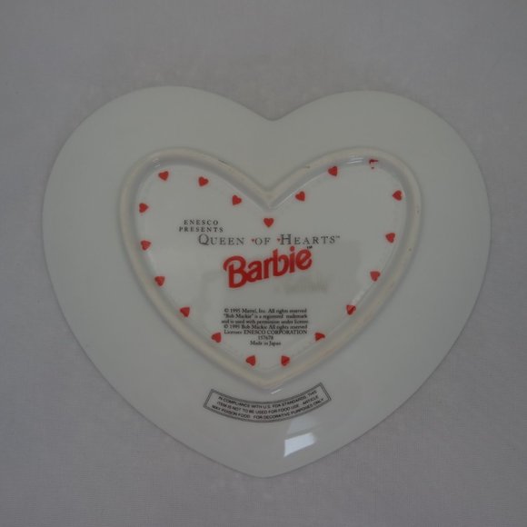 1995 Barbie Queen of Hearts Plate by Bob Mackie - Picture 2 of 3